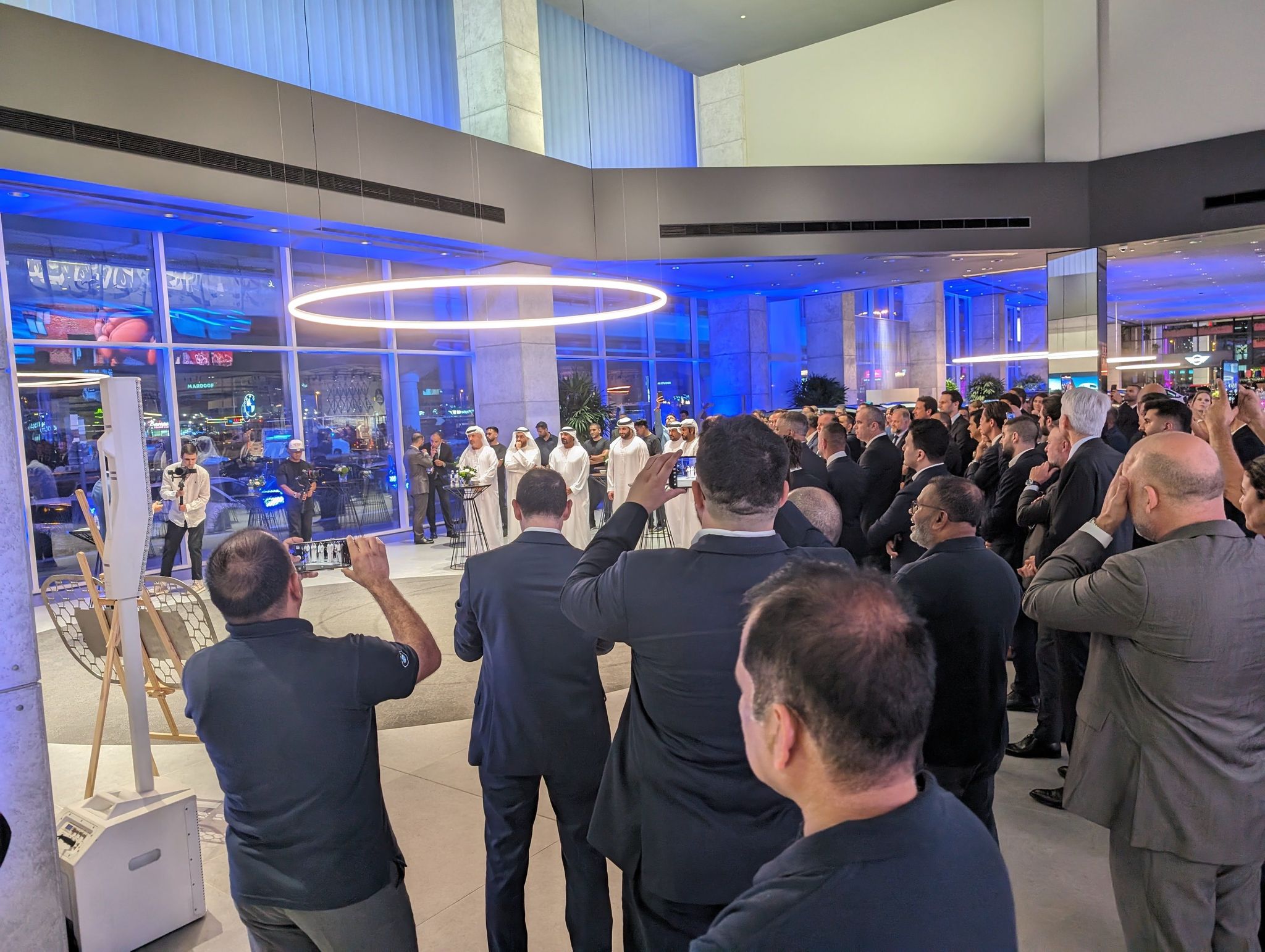 BMW Motorbikes Interactive Poster Signing – Dubai Showroom Launch 6