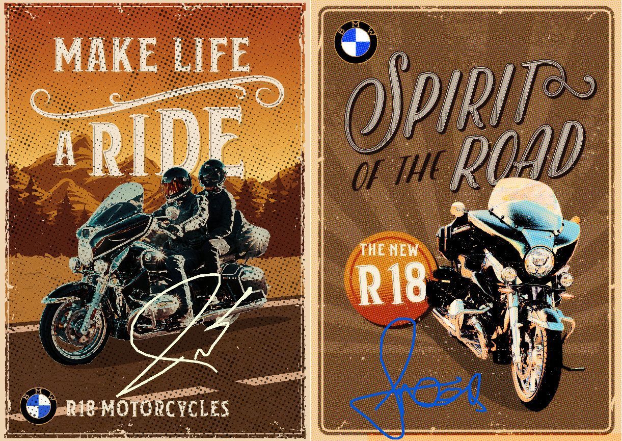 BMW Motorbikes Interactive Poster Signing – Dubai Showroom Launch 4